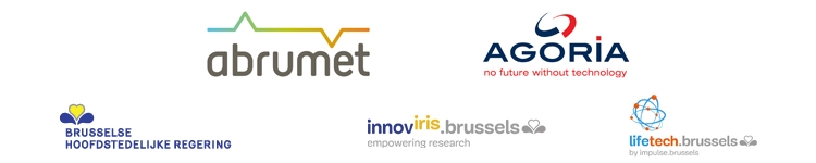 Logo's van de partners van de e-healthstrategie van het Brussels Hoofdstedelijk Gewest