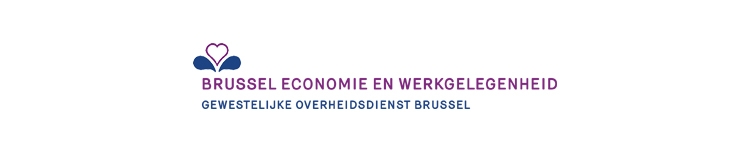 Logo van Brussel Economie en Werkgelengenheid