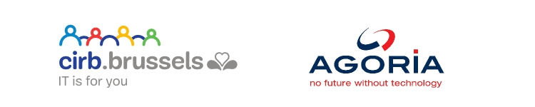 Logos du CIRB et d'Agoria