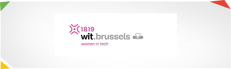 Website van Women in Tech.Brussels